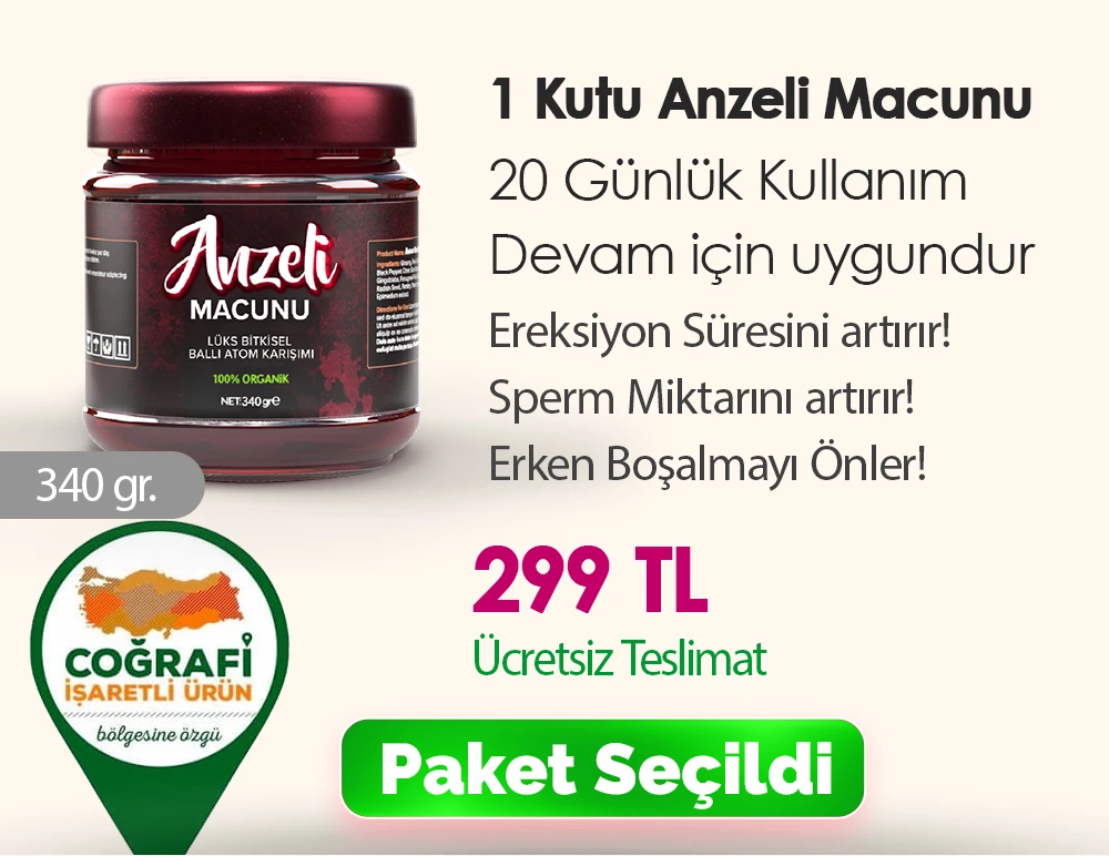 Anzeli Macunu 1 Adet