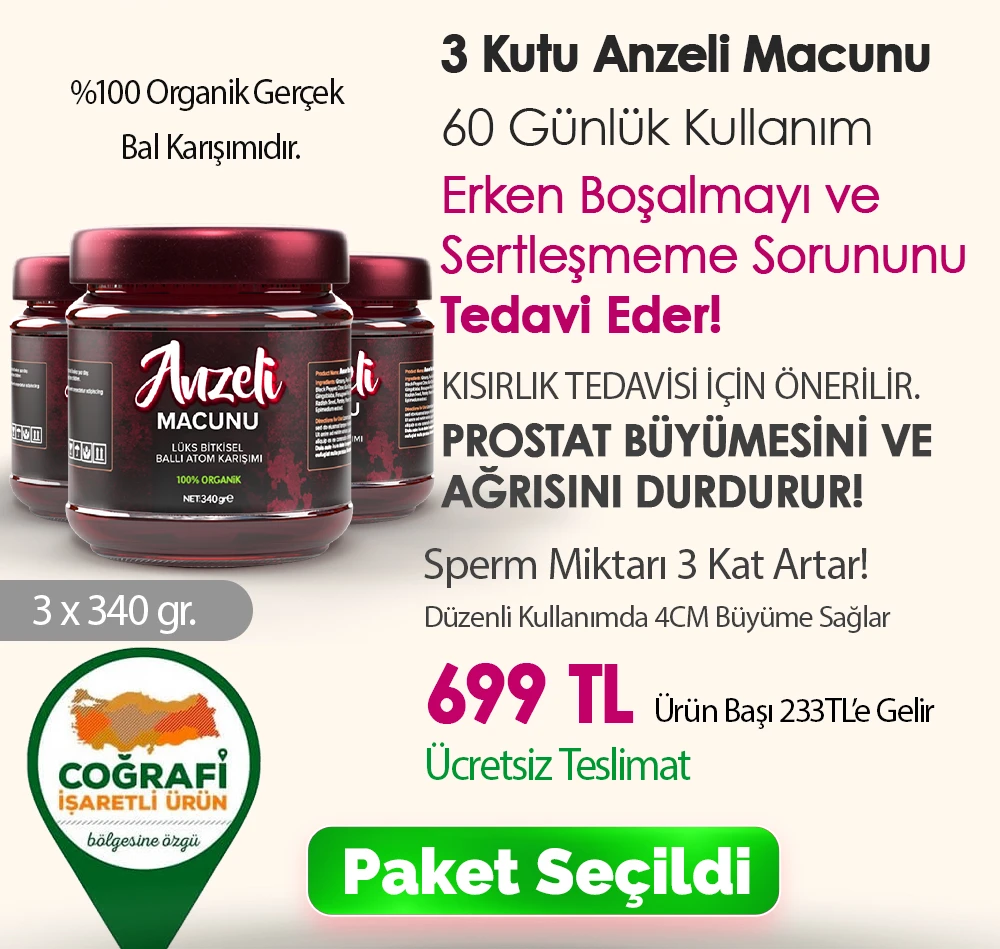 Anzeli Macunu 3 Adet